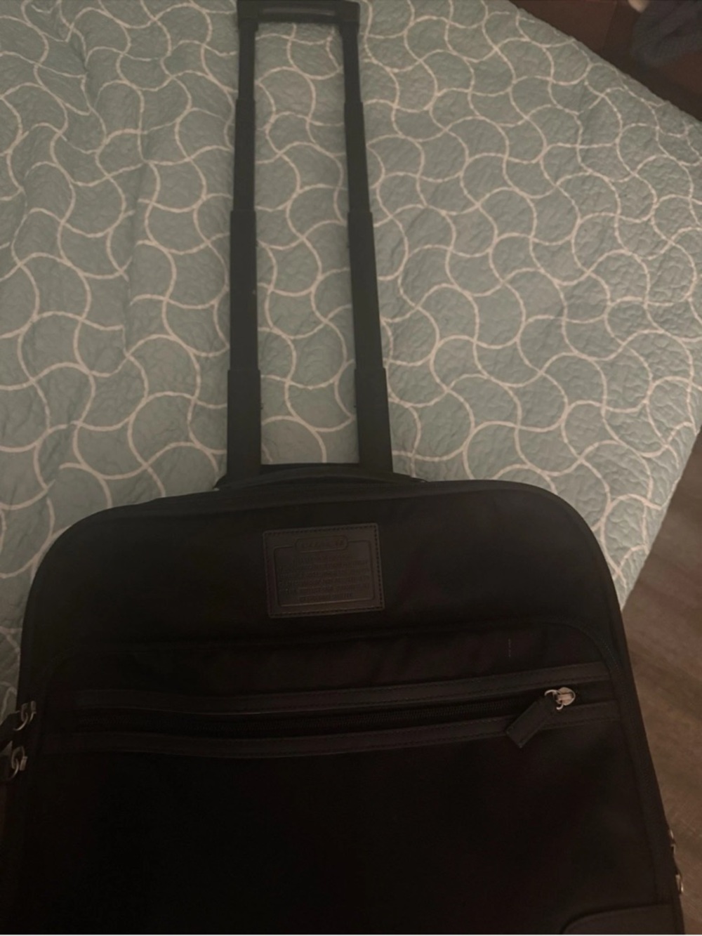 Coach Ballistic Nylon carry on spinner - Picture 2 of 6